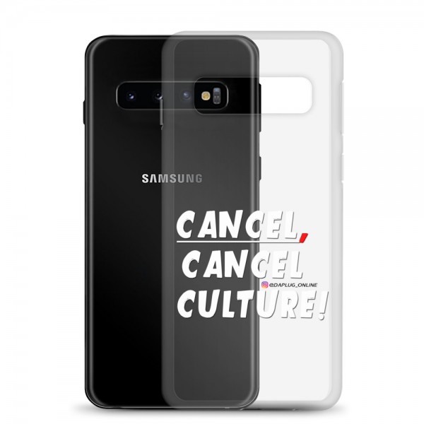 CANCEL CANCEL CULTURE white Samsung Case - Image 2