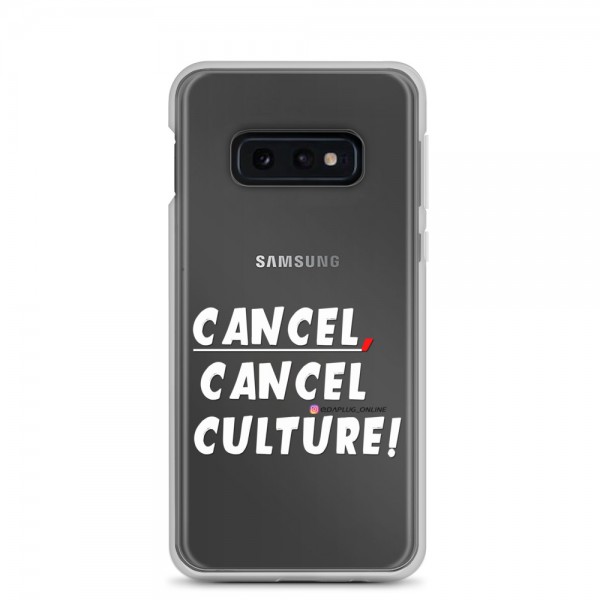 CANCEL CANCEL CULTURE white Samsung Case - Image 5