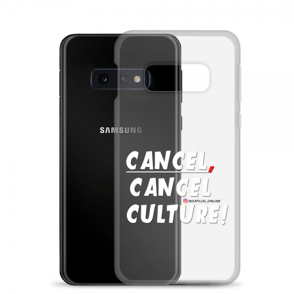 CANCEL CANCEL CULTURE white Samsung Case - Image 6