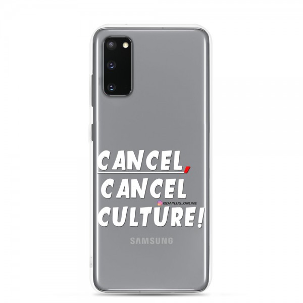 CANCEL CANCEL CULTURE white Samsung Case - Image 7