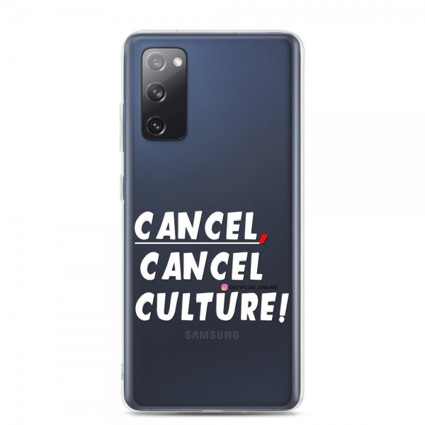 CANCEL CANCEL CULTURE white Samsung Case - Image 9