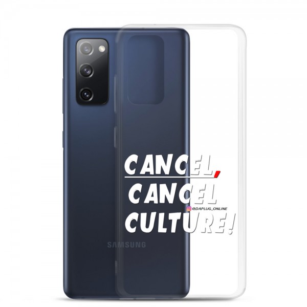 CANCEL CANCEL CULTURE white Samsung Case - Image 10