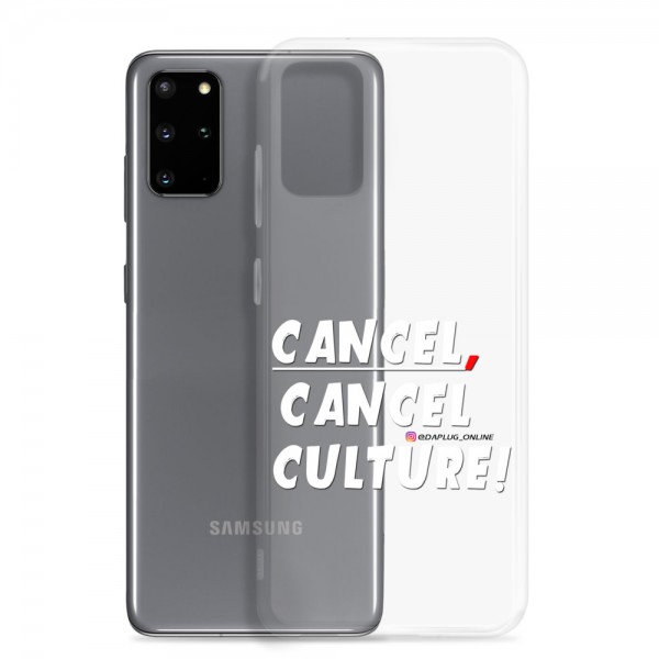CANCEL CANCEL CULTURE white Samsung Case - Image 12