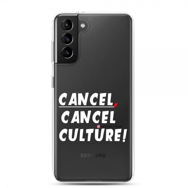 CANCEL CANCEL CULTURE white Samsung Case - Image 17