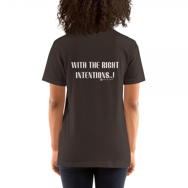 Intentions-Short-Sleeve T-Shirt - Image 3