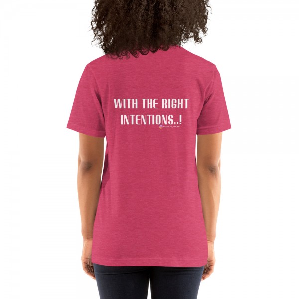 Intentions-Short-Sleeve T-Shirt - Image 13