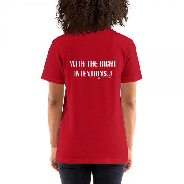 Intentions-Short-Sleeve T-Shirt - Image 5