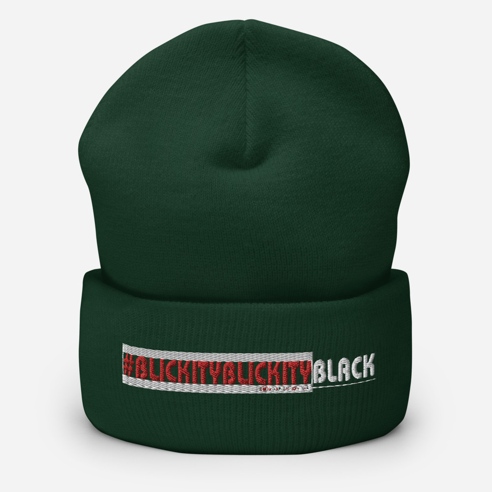 #BLICKITYBLICKITYBLACK Beanie