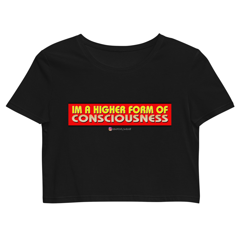 Im A Higher Form Crop Top
