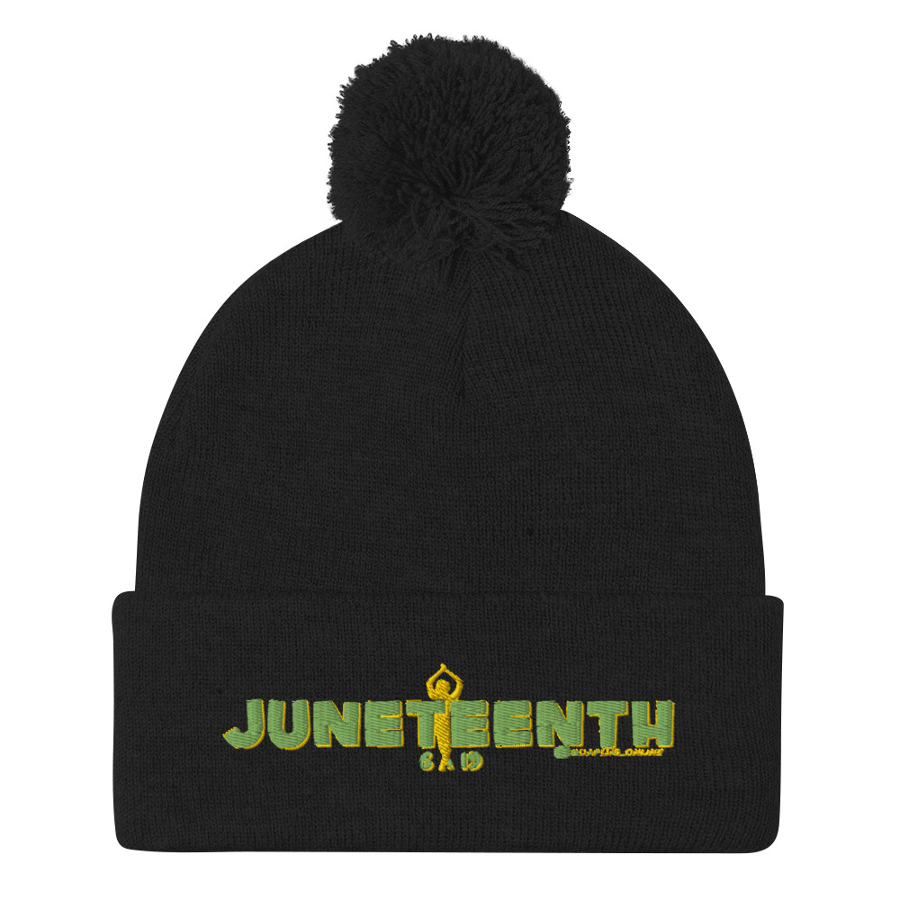 Juneteenth Pom-Pom Beanie - Image 2