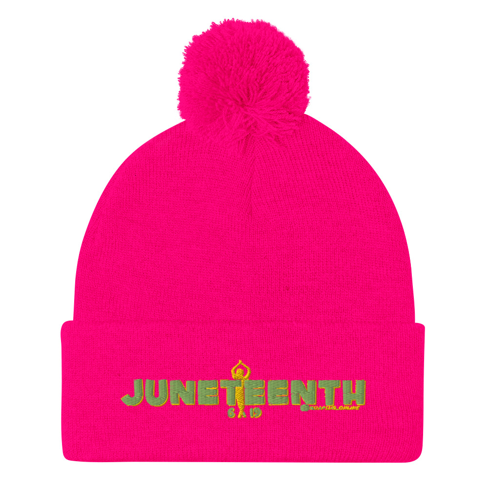 Juneteenth Pom-Pom Beanie - Image 9