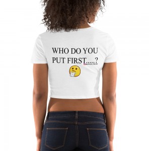 If God Women’s Crop Tee (Dark)