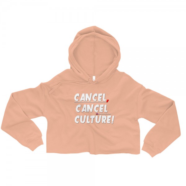 CANCEL CANCEL CULTURE Crop Hoodie - Image 4