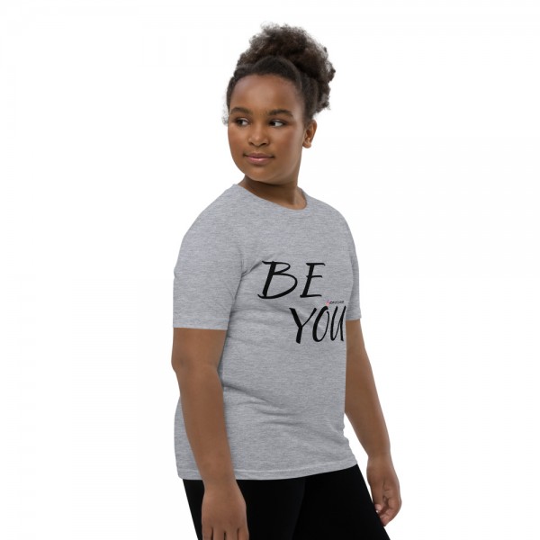 Be You Short Sleeve Youth T-Shirt (Black) - Image 18