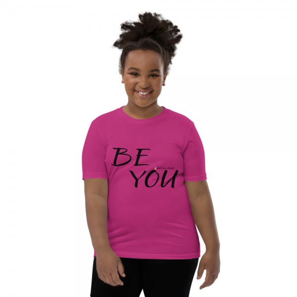 Be You Short Sleeve Youth T-Shirt (Black) - Image 34