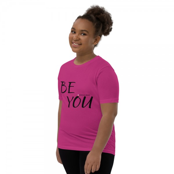 Be You Short Sleeve Youth T-Shirt (Black) - Image 9