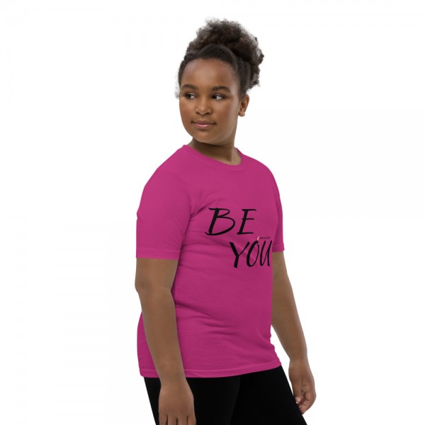 Be You Short Sleeve Youth T-Shirt (Black) - Image 36