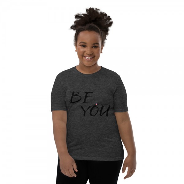 Be You Short Sleeve Youth T-Shirt (Black) - Image 28