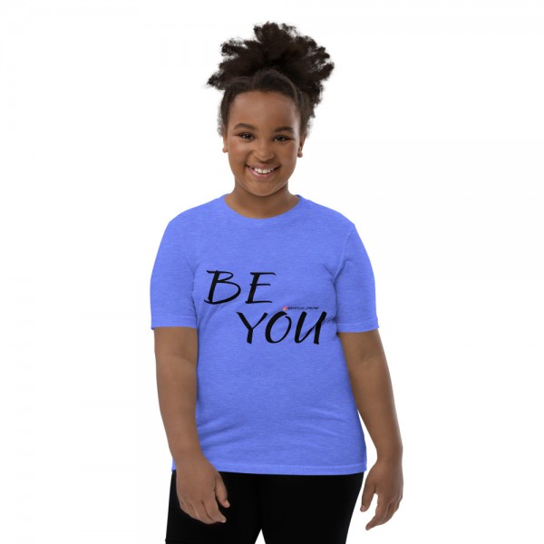Be You Short Sleeve Youth T-Shirt (Black) - Image 42