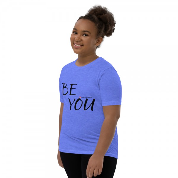 Be You Short Sleeve Youth T-Shirt (Black) - Image 15