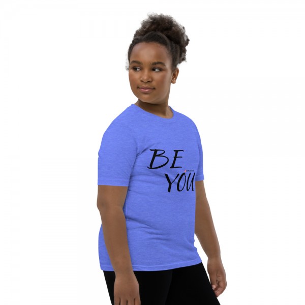 Be You Short Sleeve Youth T-Shirt (Black) - Image 44