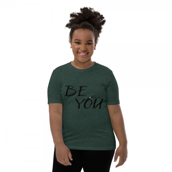 Be You Short Sleeve Youth T-Shirt (Black) - Image 37