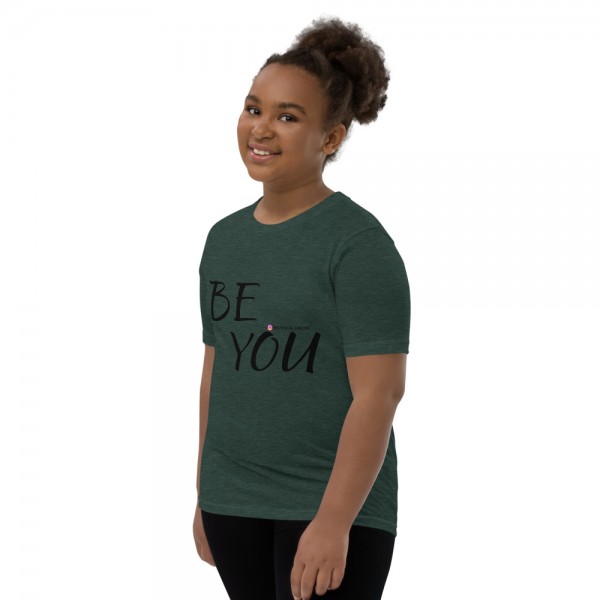 Be You Short Sleeve Youth T-Shirt (Black) - Image 11