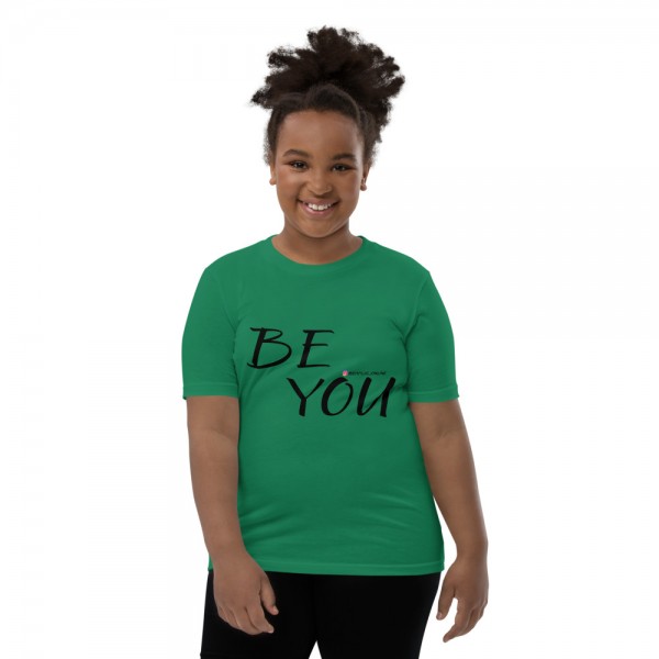 Be You Short Sleeve Youth T-Shirt (Black) - Image 21