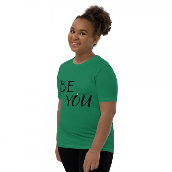 Be You Short Sleeve Youth T-Shirt (Black) - Image 13