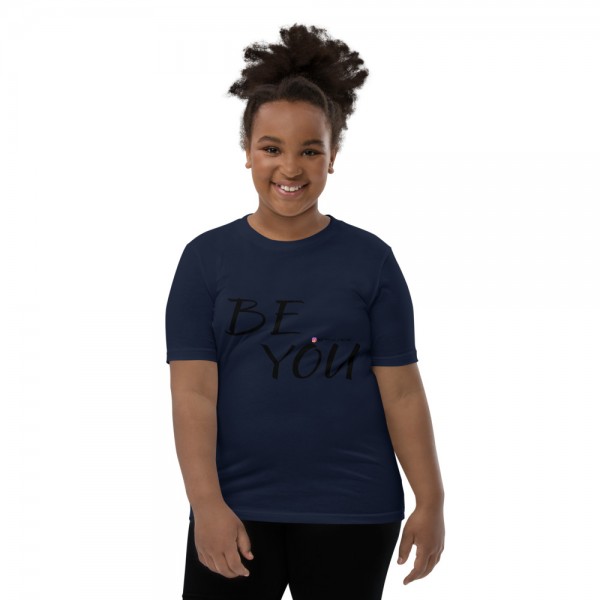 Be You Short Sleeve Youth T-Shirt (Black) - Image 22