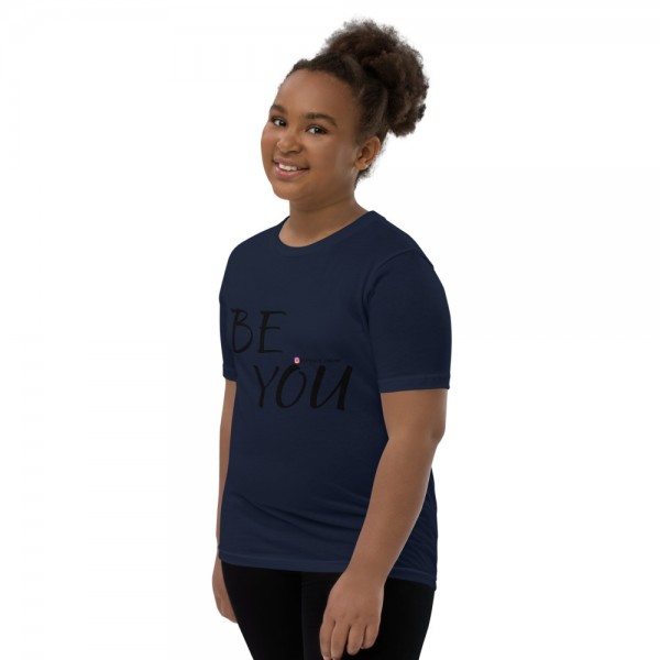 Be You Short Sleeve Youth T-Shirt (Black)