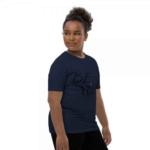 Be You Short Sleeve Youth T-Shirt (Black) - Image 2