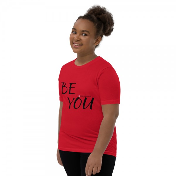 Be You Short Sleeve Youth T-Shirt (Black) - Image 3