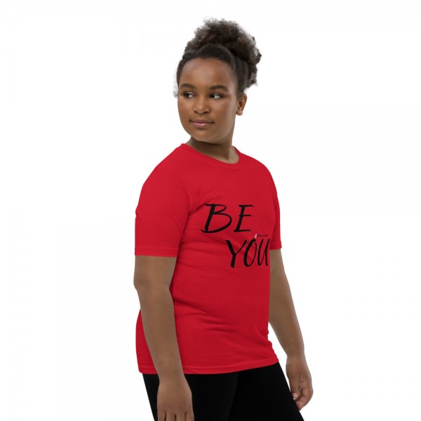 Be You Short Sleeve Youth T-Shirt (Black) - Image 4