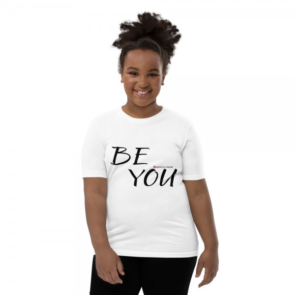 Be You Short Sleeve Youth T-Shirt (Black) - Image 48