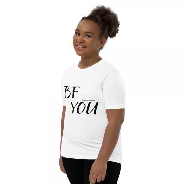 Be You Short Sleeve Youth T-Shirt (Black) - Image 19