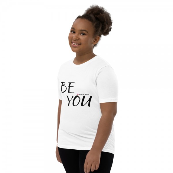 Be You Short Sleeve Youth T-Shirt (Black) - Image 49