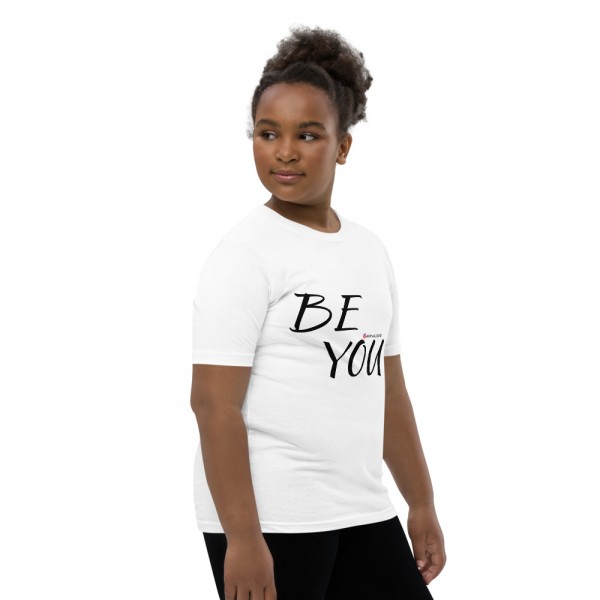 Be You Short Sleeve Youth T-Shirt (Black) - Image 50