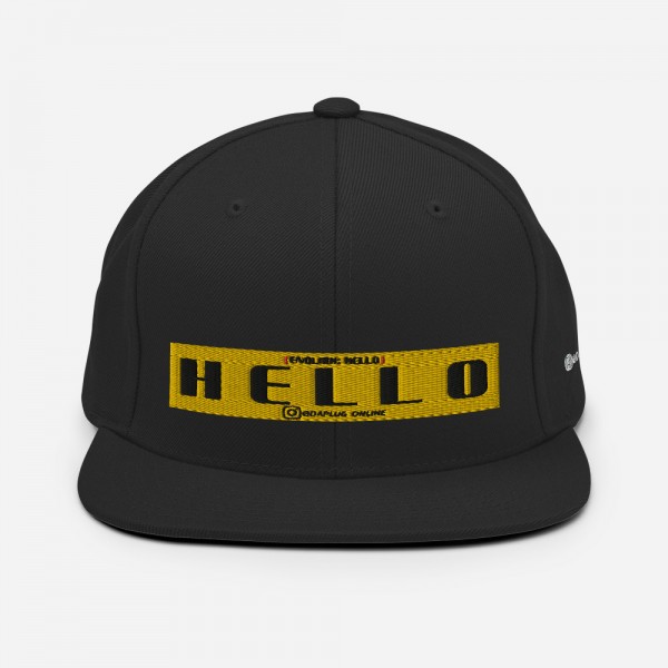 Hello Snapback Hat - Image 11