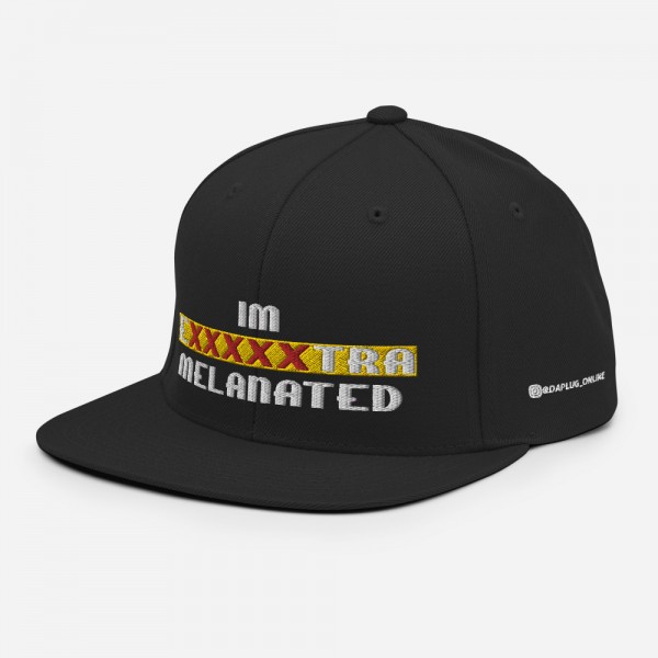 IM EXXXXXXTRA melanated Snapback Hat - Image 19