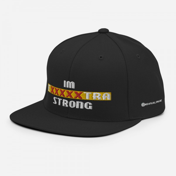 IM EXXXXXXTRA strong Snapback Hat - Image 19