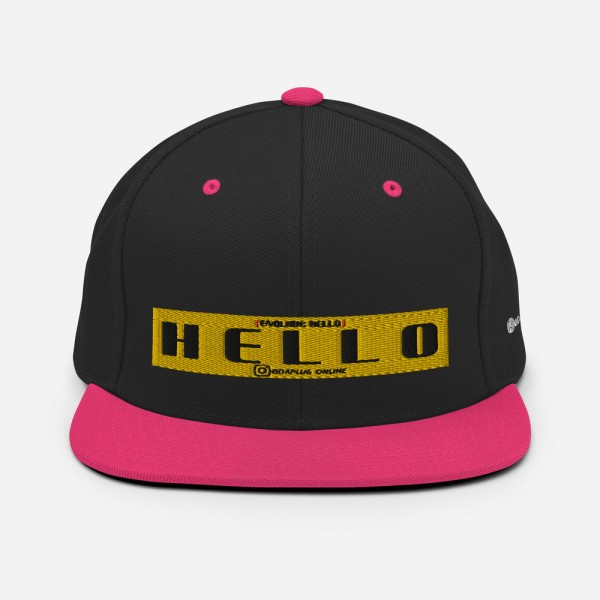 Hello Snapback Hat - Image 5