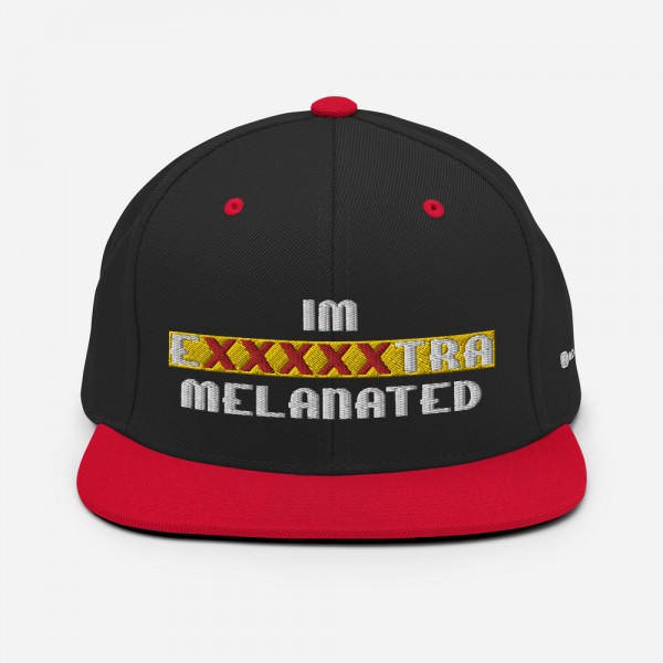 IM EXXXXXXTRA melanated Snapback Hat - Image 23
