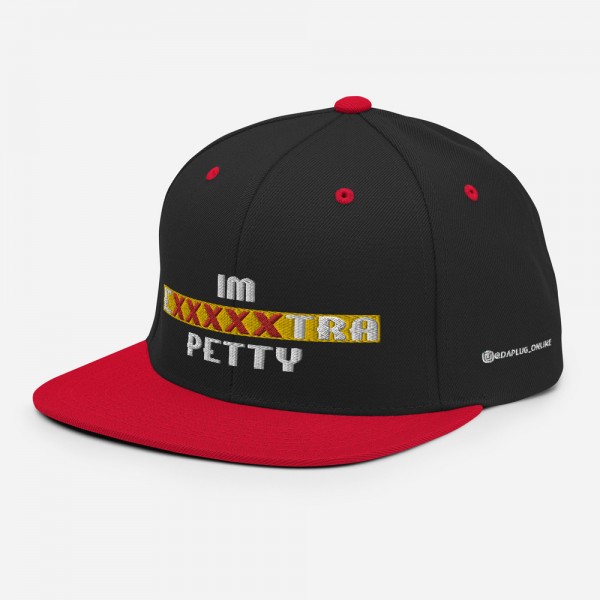 IM EXXXXXXTRA petty Snapback Hat - Image 25