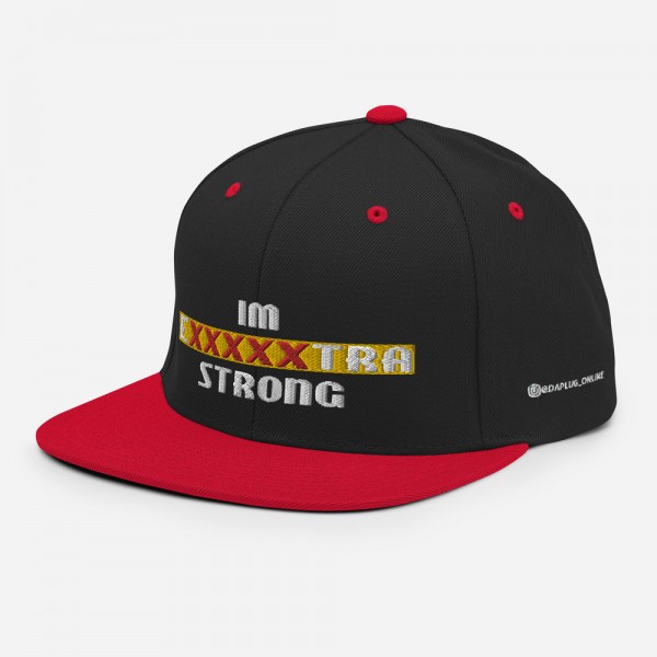 IM EXXXXXXTRA strong Snapback Hat - Image 25