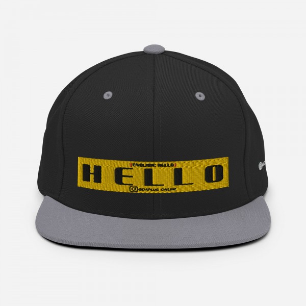 Hello Snapback Hat - Image 13