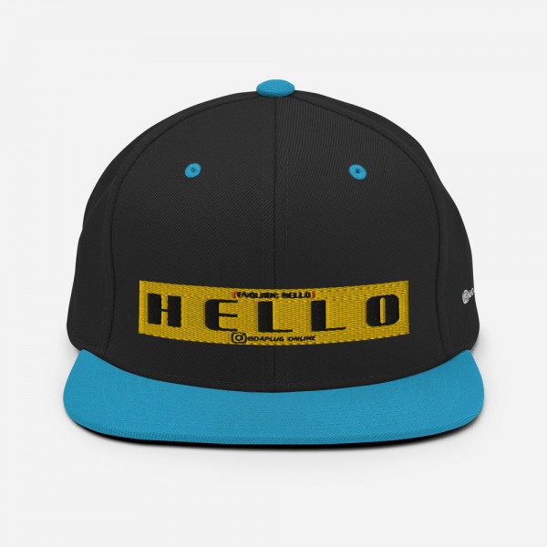 Hello Snapback Hat - Image 7