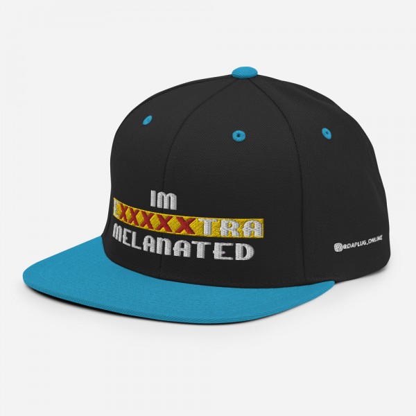 IM EXXXXXXTRA melanated Snapback Hat - Image 13