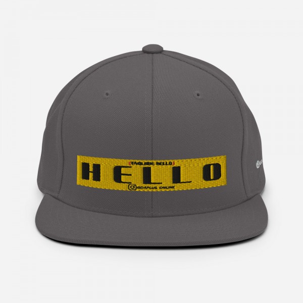 Hello Snapback Hat - Image 27