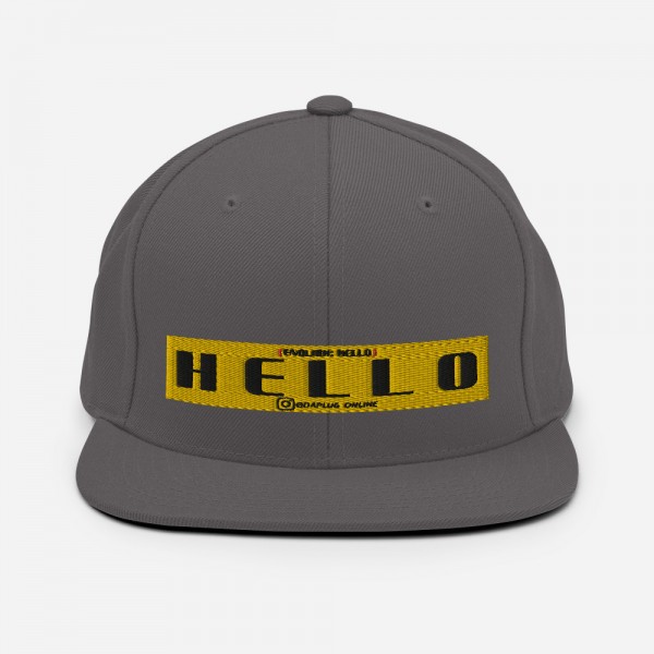 Hello Snapback Hat - Image 54